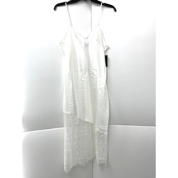 INC Floral-Print Lace Chemise Nightgown, Off White Size Small NWT - Picture 2 of 4